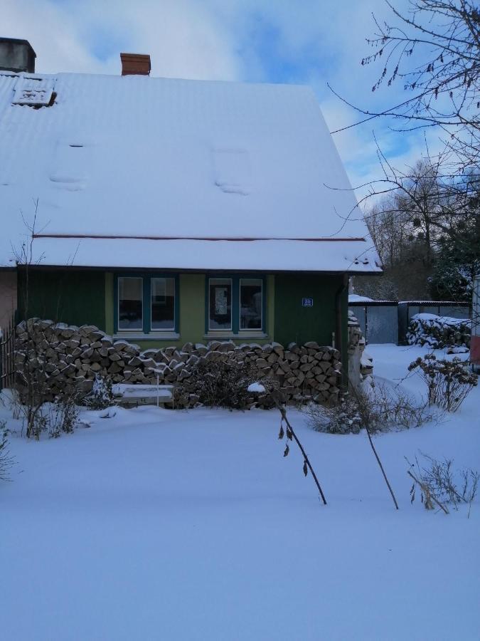 Zielony Domek W Sztynorcie Sztynort Buitenkant foto
